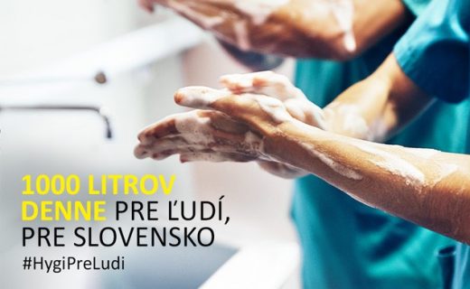 1000 litrov dezinfekcie denne pre Slovensko